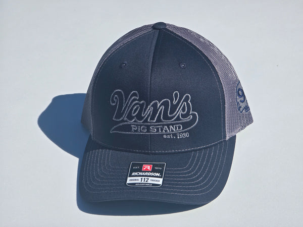Van's 95th Anniversary Trucker Hat (Navy/Charcoal)