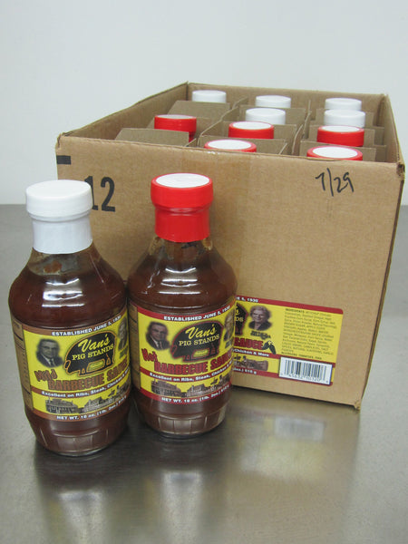 Case of Barbecue Sauce Mixed
