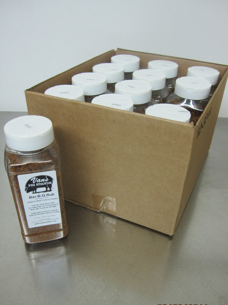 Case of Small Rub Shakers